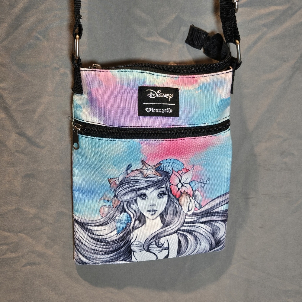 Disney‎ Loungefly The Little Mermaid  Crossbody Bag Looks Brand New!